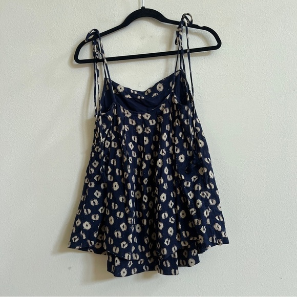 Free People Indigo Molly Cami Tunic Size XS - Picture 3 of 3